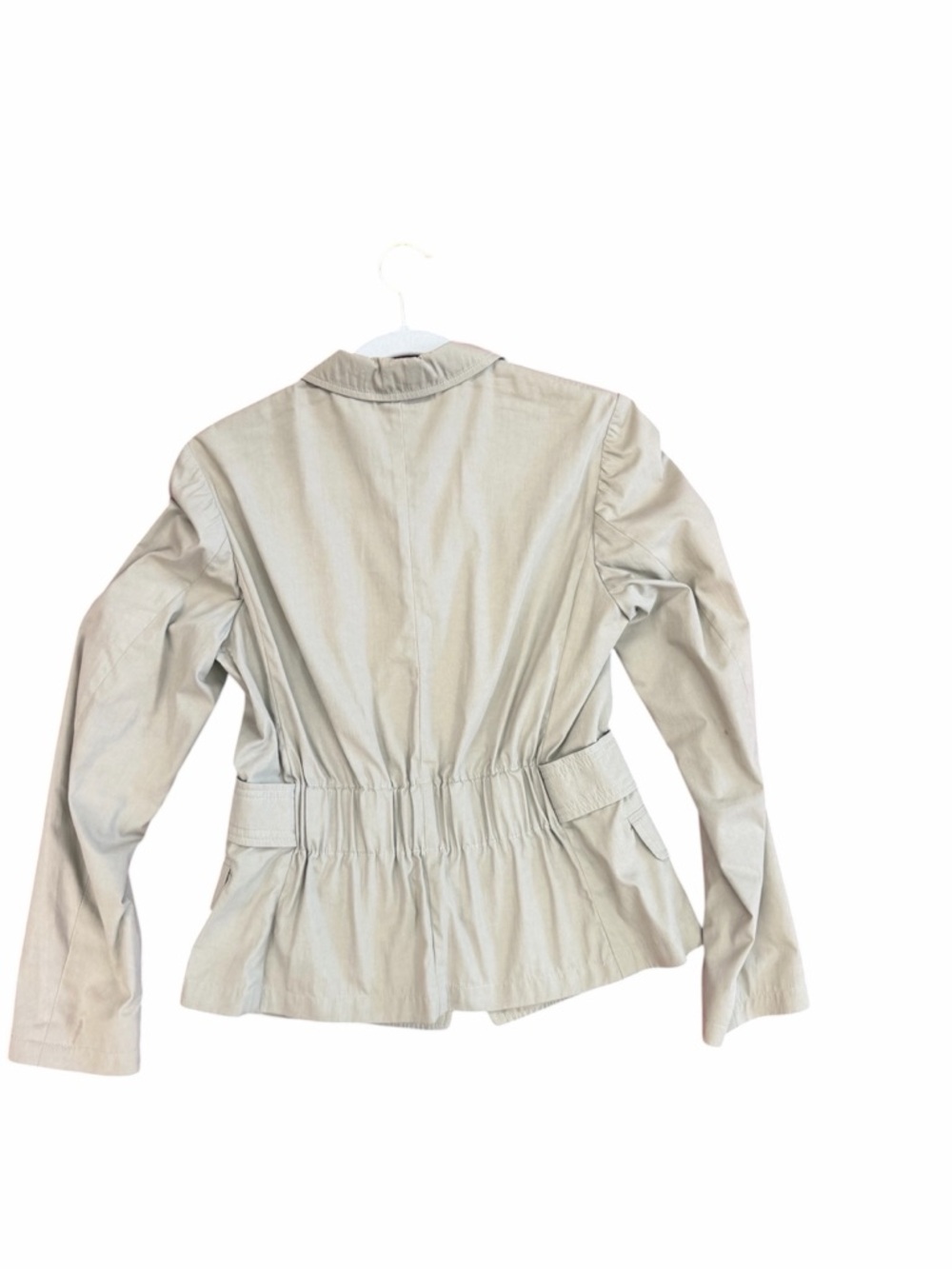 Dries Van Noten Beige Belted Blazer Jacket - Picture 4 of 5